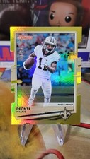 2020 Deonte Harris Donruss Press Proof Gold Die Cut #/25 Card New Orleans Saints