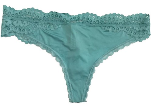 Culotte Victoria's Secret Bleue à Nœuds Et Cristaux - Taille S, Style Bikini, Neuf Avec étiquettes