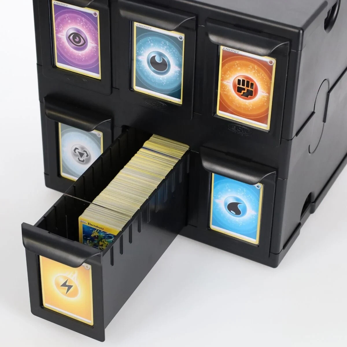 BCW 6-Drawer Collectible Card Bin Acid Free Plastic Card Catalog