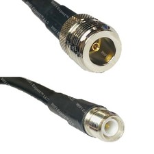 RFC400UF N FEMALE to RP-TNC FEMALE Coaxial RF Cable USA-Ship Lot