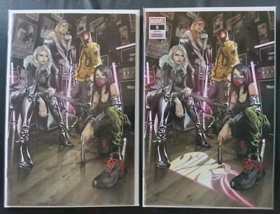 MARVEL Silk # 5 Set Trade And Virgin Variant Editions KAEL NGU 