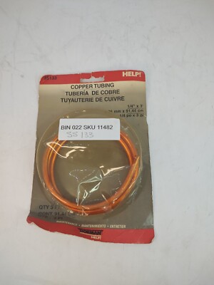 Genuine Dorman Help 55133 1/4'' Copper Tubing 3'