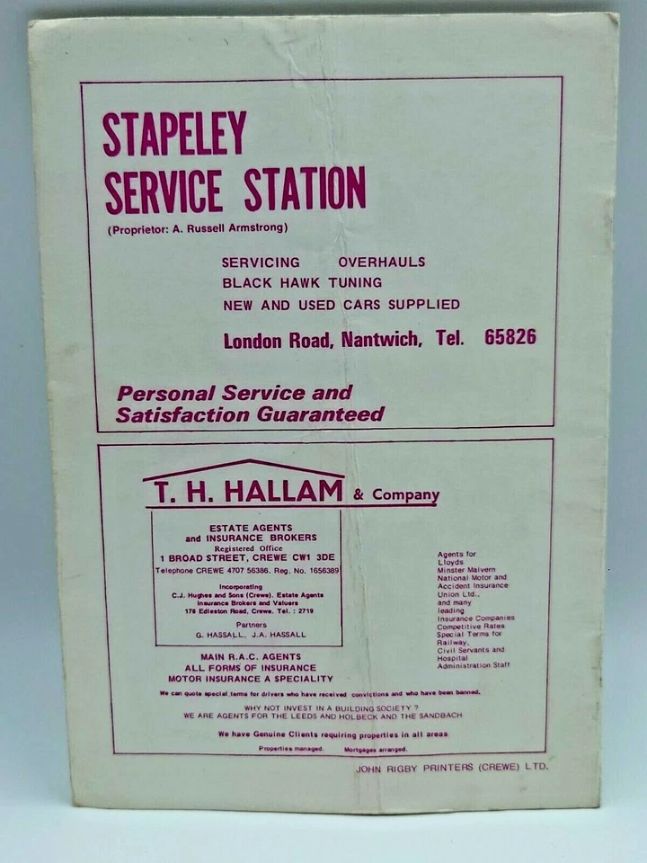 1976 Boy Scouts Gang Show Programme South West Cheshire - Image 3 of 4