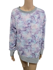 Splendid Medium multicolor long sleeve soft floral pajama top