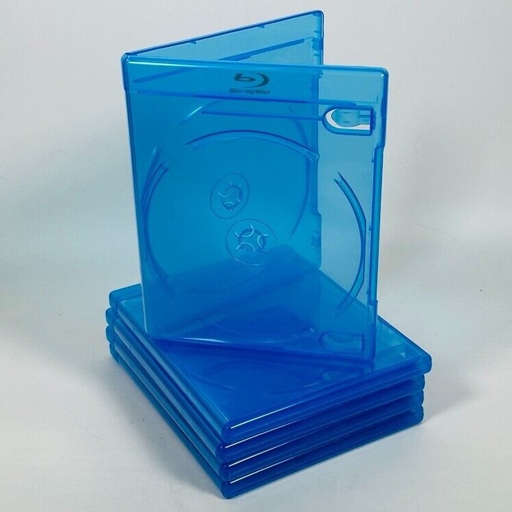 Premium Standard Replacement 2-Disc Double Blu-ray Cases Dual *FREE SHIPPING!!!*