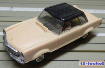Faller AMS ~~ Mercedes 230 SL mit Flachankermotor, 60er Jahre Spielzeug #EBS389
