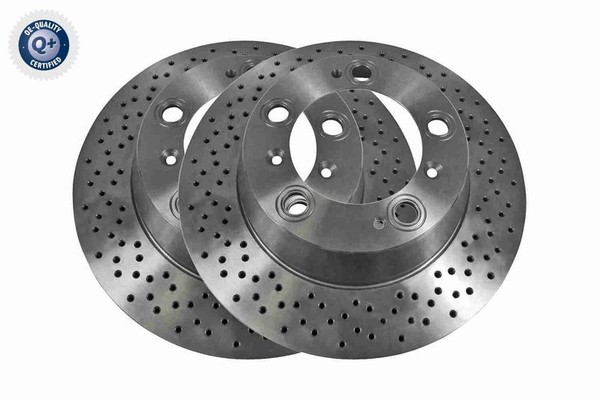 2X Vaico V45-80002 Bremsscheibe FüR Porsche-image