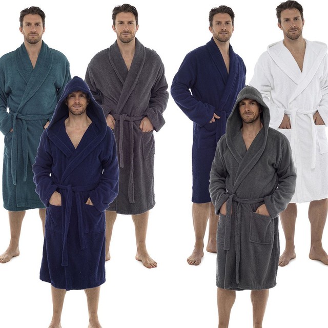 male towel dressing gown