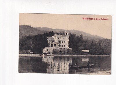 D8490) Ansichtskarte WÖRTHERSEE - Schloss GRÜNWALD - Sekirn - Klagenfurt - 1903