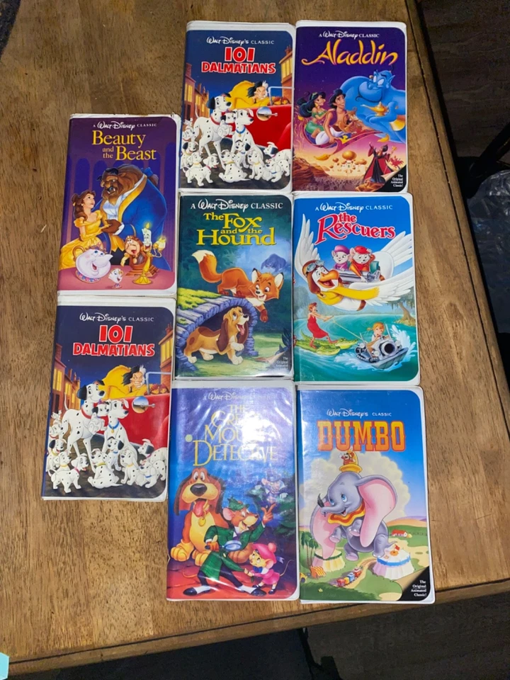 *Walt Disney* VHS lot *BLACK DIAMOND* classics, vintage, RARE - Image 3 of 4