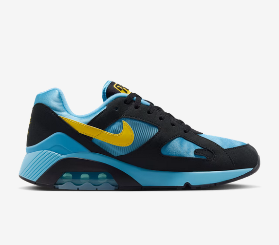 Nike Air Max 180 Baltic Blue Black Men's Sneakers