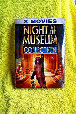 BRAND NEW/SEALED 2/3 DVD SET NIGHT AT THE MUSEUM 3 FILM COLLECTION! BEN ...