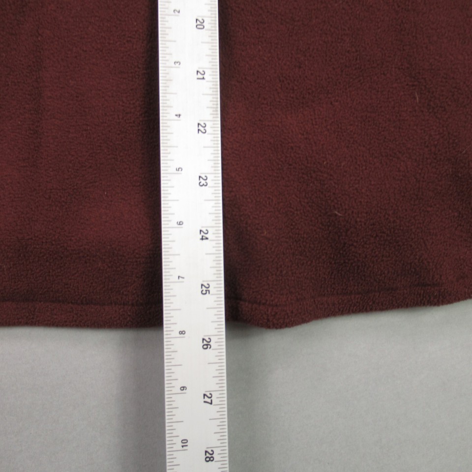 Woolrich Vest Womens Medium Fleece Sleeveless Casual Zip Pockets