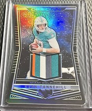2018 Panini Obsidian 41/50 Ryan Tannehill Galaxy Gear 4-Color Patch #GG-14