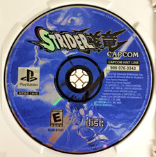 STRIDER psx PLAYSTATION ps1 one GAME DISC ONLY Capcom NTSC Tested & WORKING
