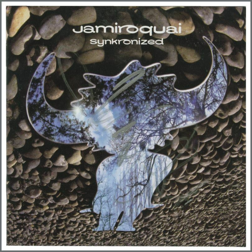 Jay Kay Autographed Jamiroquai Synkronized CD Booklet | eBay UK