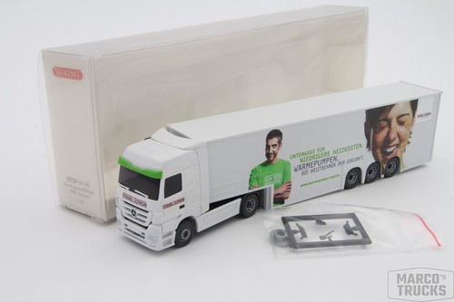 Wiking MB Actros MP3 Rimorchio grande capacità "Stiebel Eltron" 0529 04 46 /WI701 - Foto 1 di 1