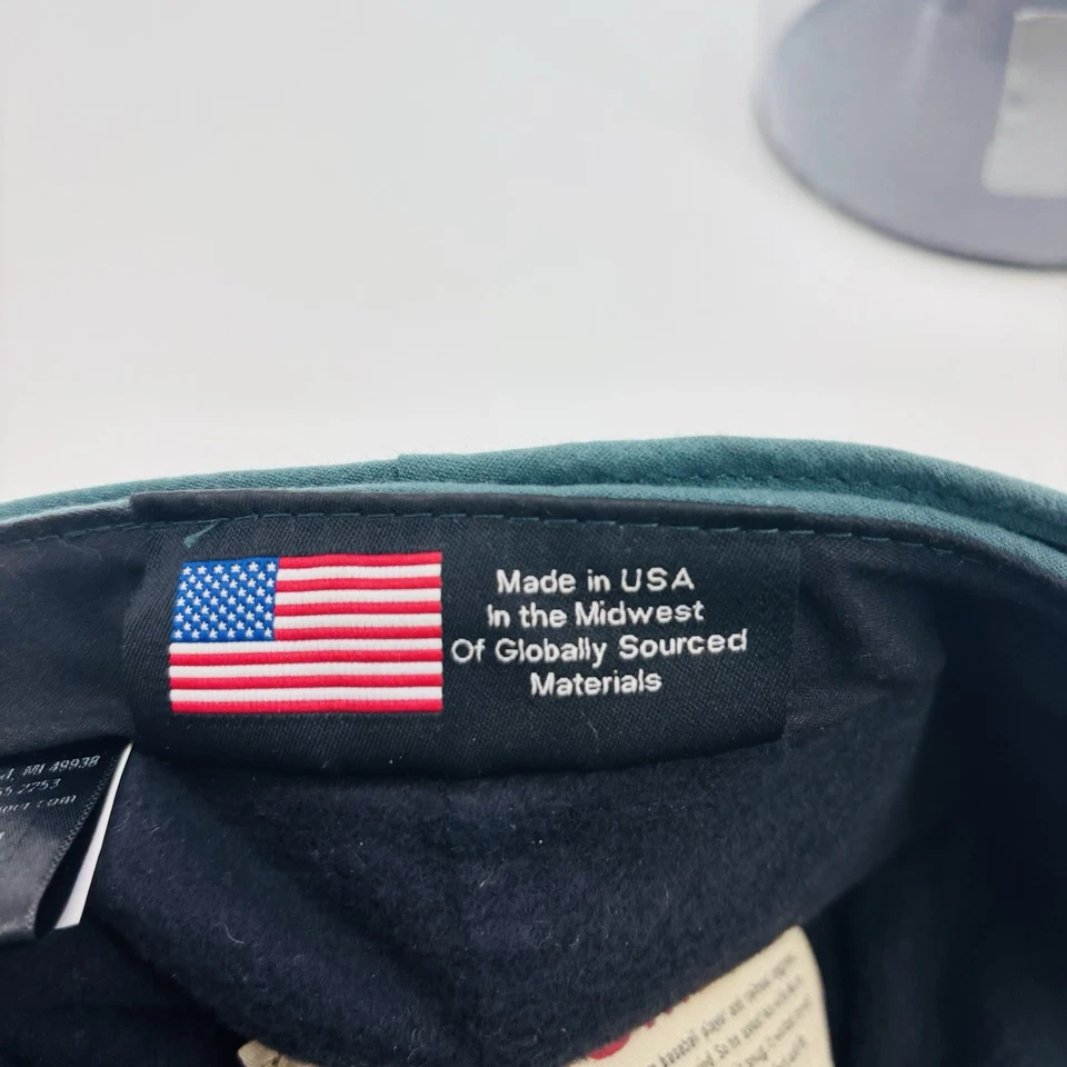 Gorra para mujer Stormy Kromer The Petal Pusher 50360 lana verde 7 1/4 EE. UU. Mackinaw Foto 4 de 4