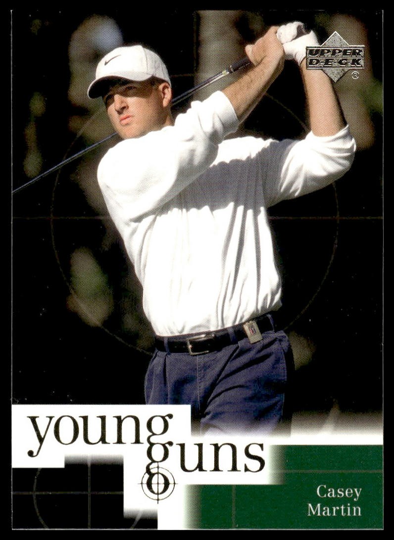 2001 Upper Deck #81 Casey Martin RC Golf NM+