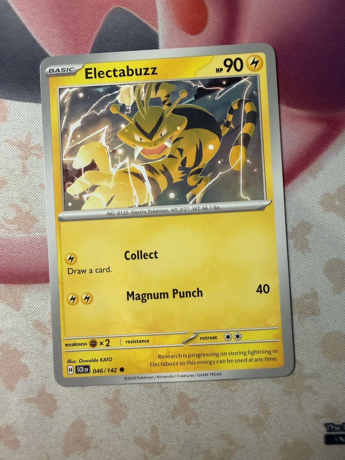 Electabuzz Common SV07: Stellar Crown 046/142 NM English
