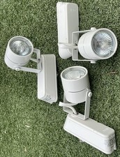 WAC Lighting Adjustable Track Heads White Lot of 4 Tested, Work