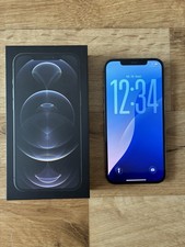 iPhone 12 Pro Max 128GB Graphit - ohne Simlock, OVP, Zubehör