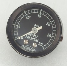 MASON-NEILAN 8410-21 SUPPLY PRESSURE GAUGE 0-30 PSI