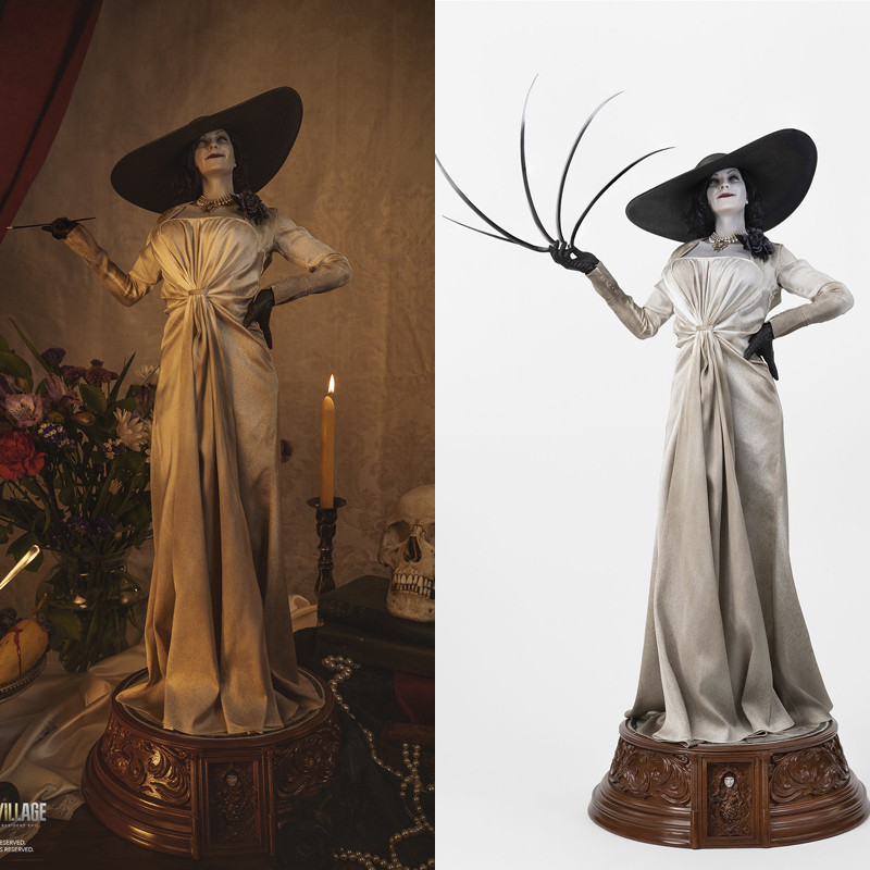 PureArts Resident Evil 8 Lady Dimitrescu 1/4 Scale Limited Statue Painted  Model | eBay
