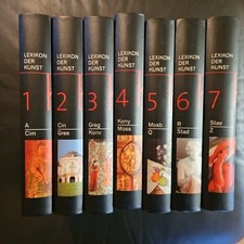 G: Lexikon der Kunst, Olbrich, Harald. 7 Bände, 2004, E. A. Seemann Verlag