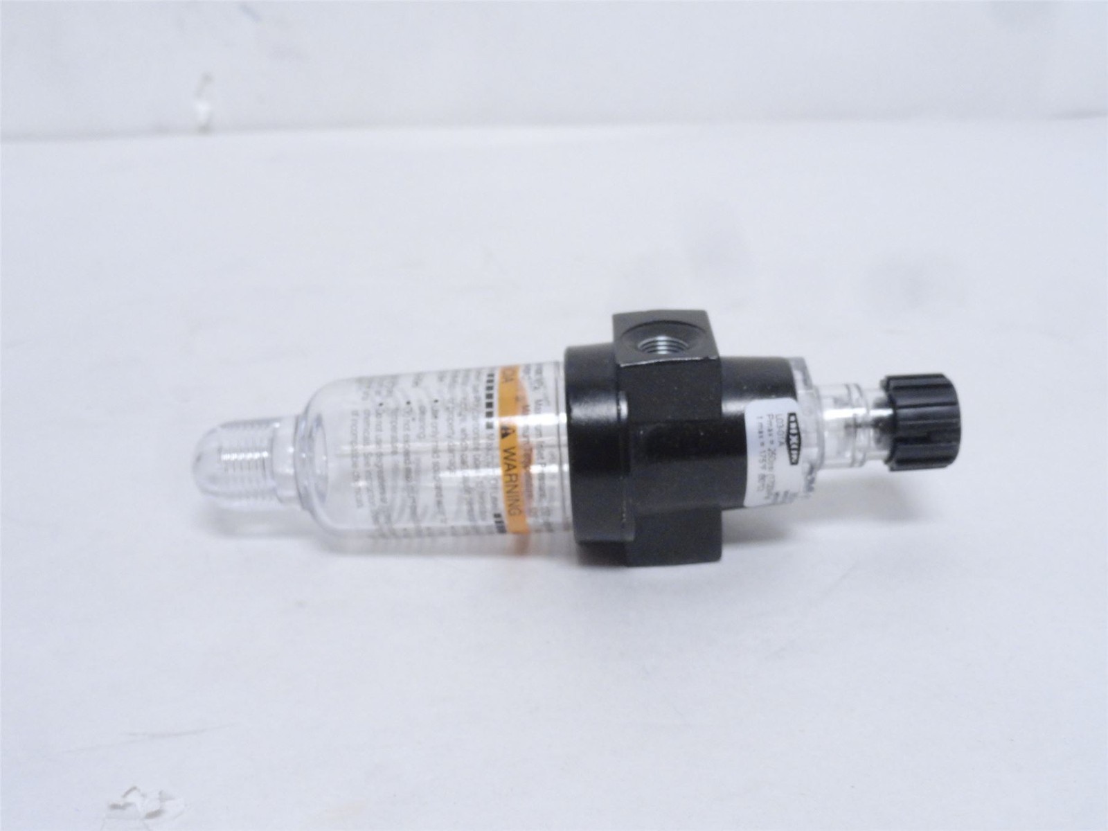 246937 New-No Box; Dixon L03-01A Mini Lubricator W/Glass Bowl; 1/8NPT; 20 SCFM