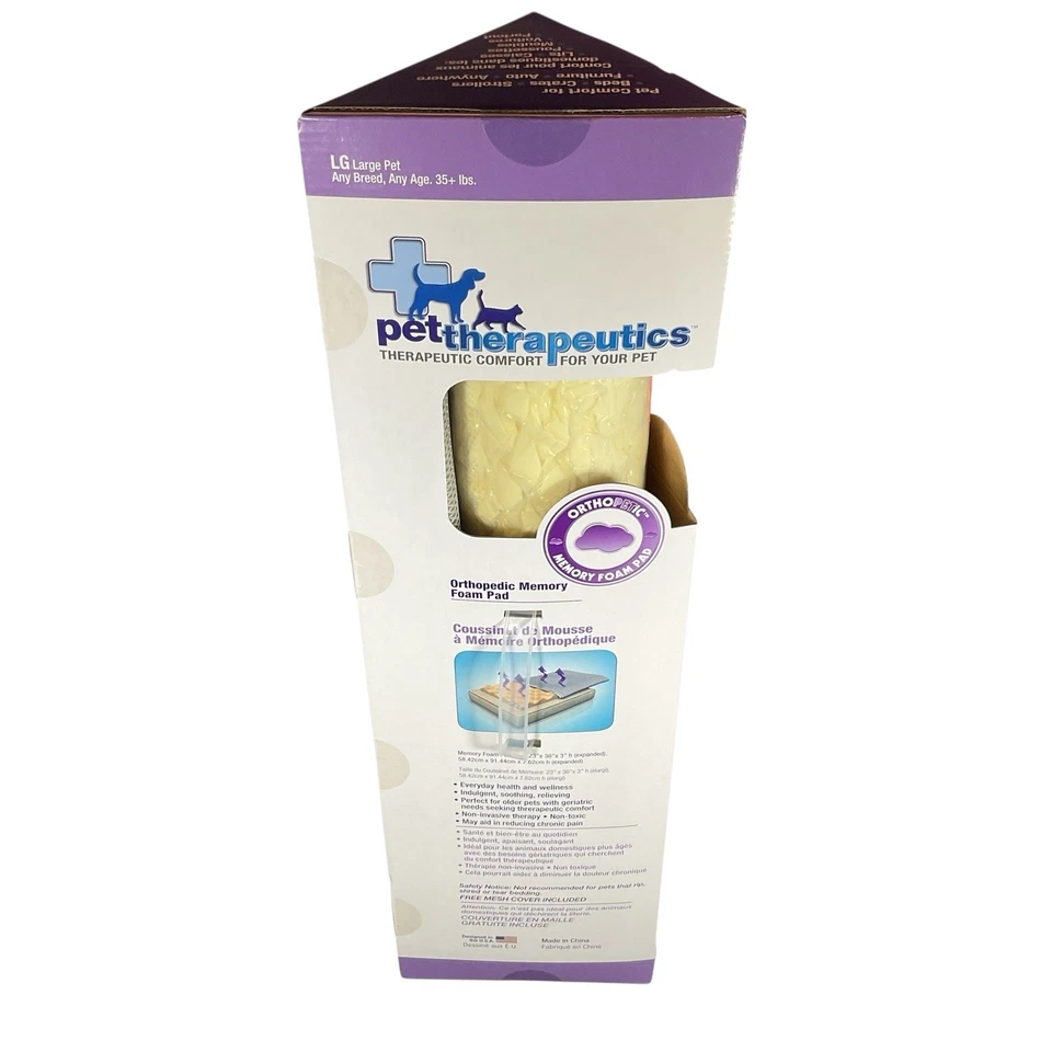Enchanted Home Pet Ortho Memory Foam Theraputic Pad NIB SZ L 36"x23"x3" - Image 2 of 4