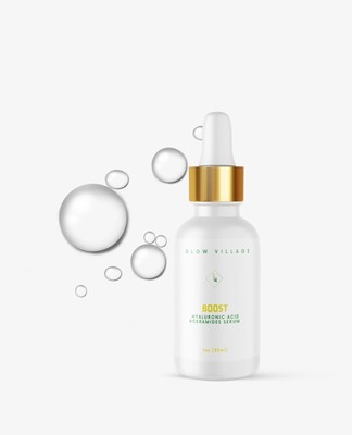 Glow Village Ceramides | Lightweight, Vegan | Daily Moisture & Barrier Care