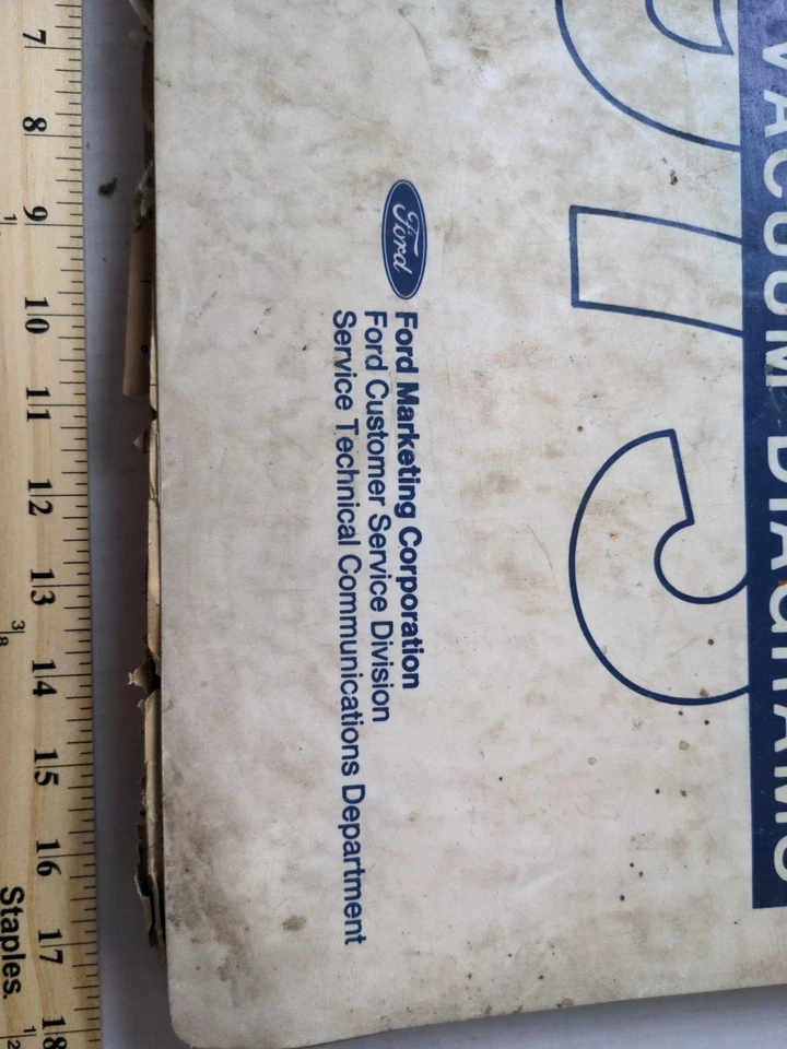 Libro de diagramas de cableado Ford 1973 OEM Mustang Cougar Torino Lincoln Bronco Binder  Foto 4 de 4