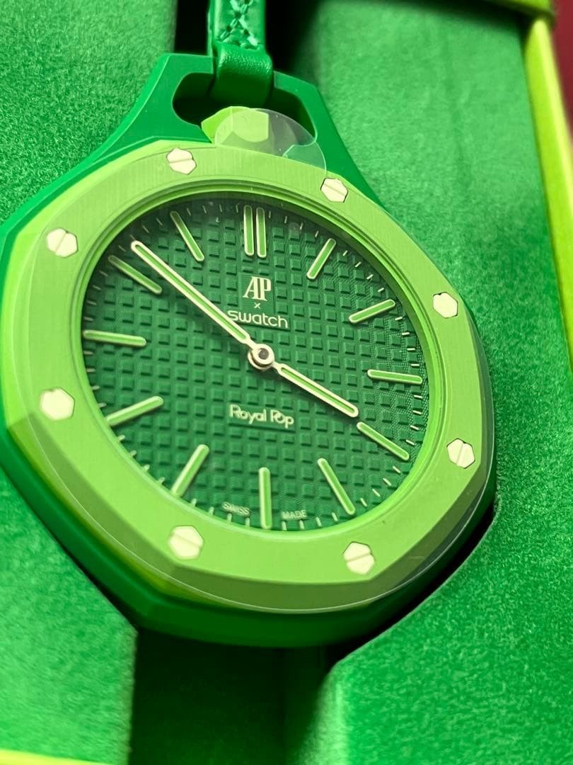 Swatch x Audemars Piguet Royal Pop Green Eight 