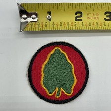U.S. Military Army 24th Infantry Division Patch Insignia Shoulder Round Cut