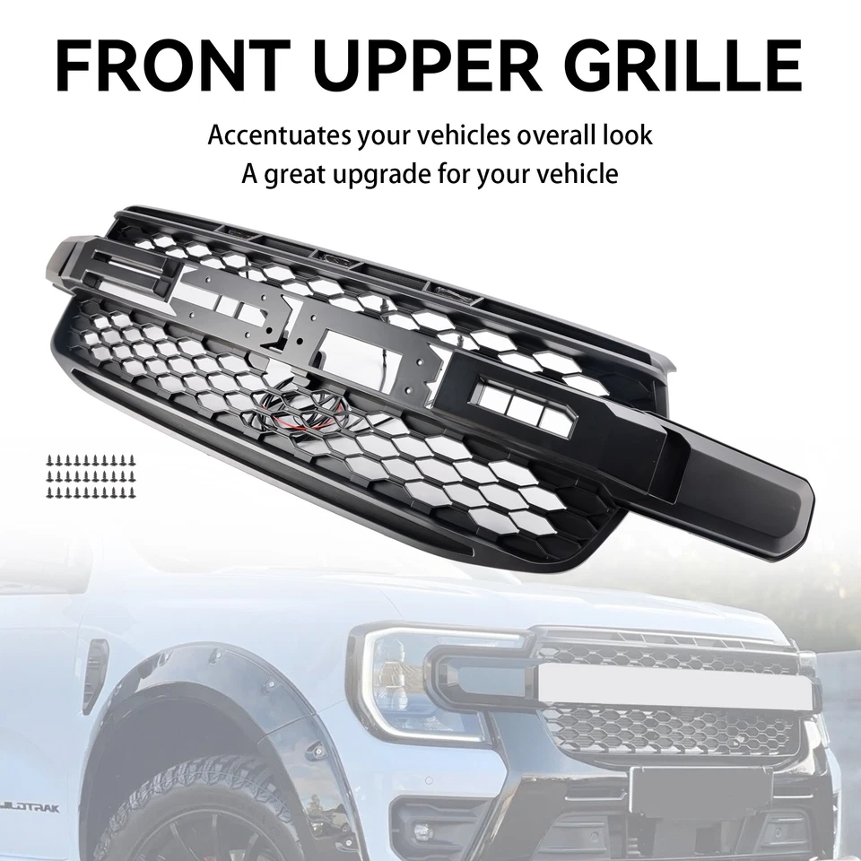 Kühlergrill + Buchstaben für Ford Ranger T9 Raptor Look XLT Wildtrak ab. 2023 - Bild 2 von 4