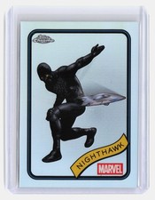 Nighthawk 2025 Topps Chrome Marvel #20 Refractor Parallel