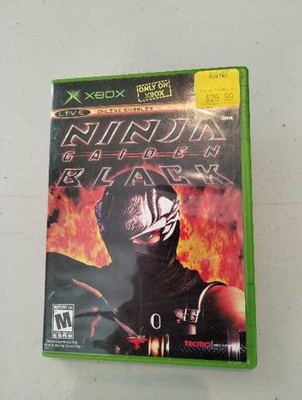 Xbox Ninja Gaiden Black Game M Rated Action Adventure