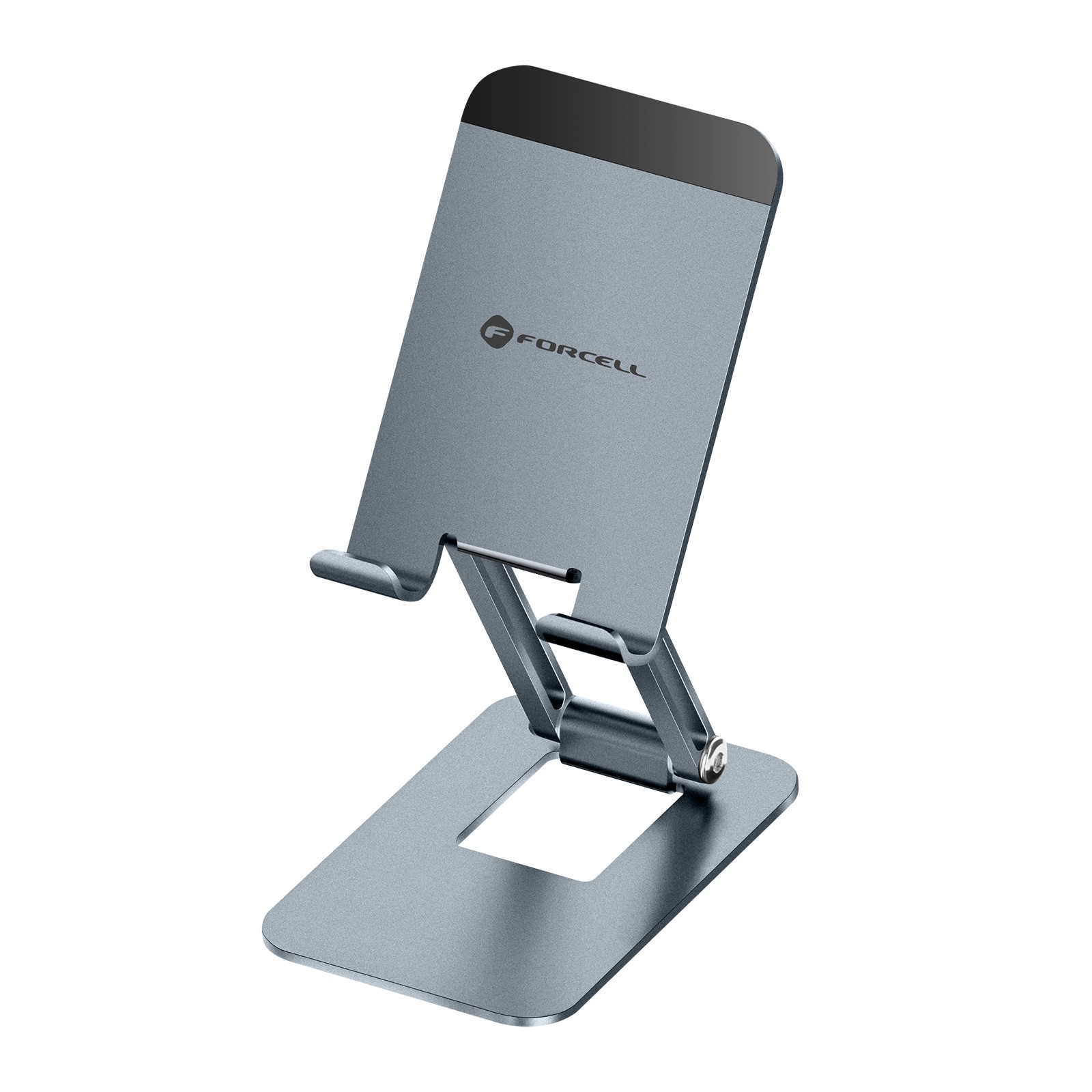 Support smartphone pliable et stand tablette en aluminium universel pour bureau et voyage