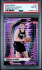 2024 Panini Prizm Basketball Purple Pulsar Donovan Clingan #221 PSA 8