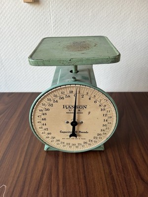 Hanson Model 2060 Küchenwaage USA 60er Jahre