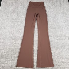 Lululemon Groove Super High Rise Flared Pant size 2 Nulu Lava Cake Brown Legging