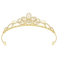Tiara and Crown for Women Girls Headband Halloween Birthday Party Event
