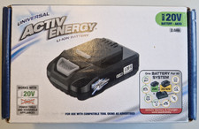 Original ACTIV ENERGY 20V 2,0Ah Li-Ion Akku f&uuml;r FERREX (Aldi) Ger&auml;te NEU-OVP