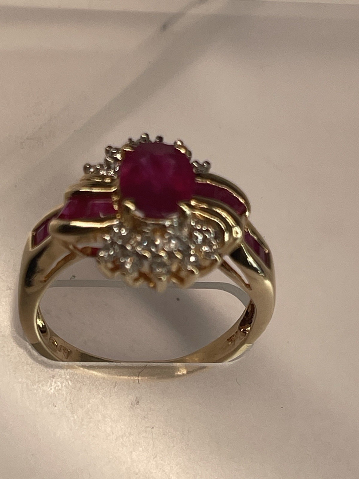 ruby ring 14k - image 4