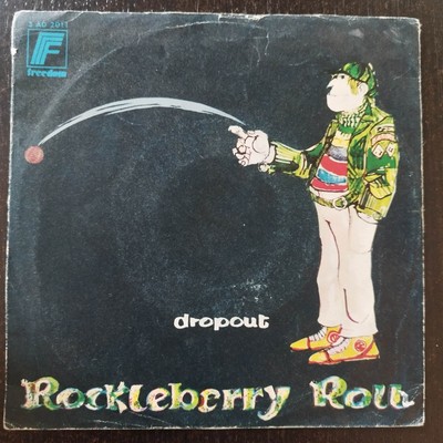 7'' Ivan Graziani Rockleberry Roll - Dropout / True True 1972 Freedom 3AD 2011