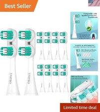 10-Pack Spinbrush PRO Clean PRO Replacement Brush Heads for Ultimate Hygiene