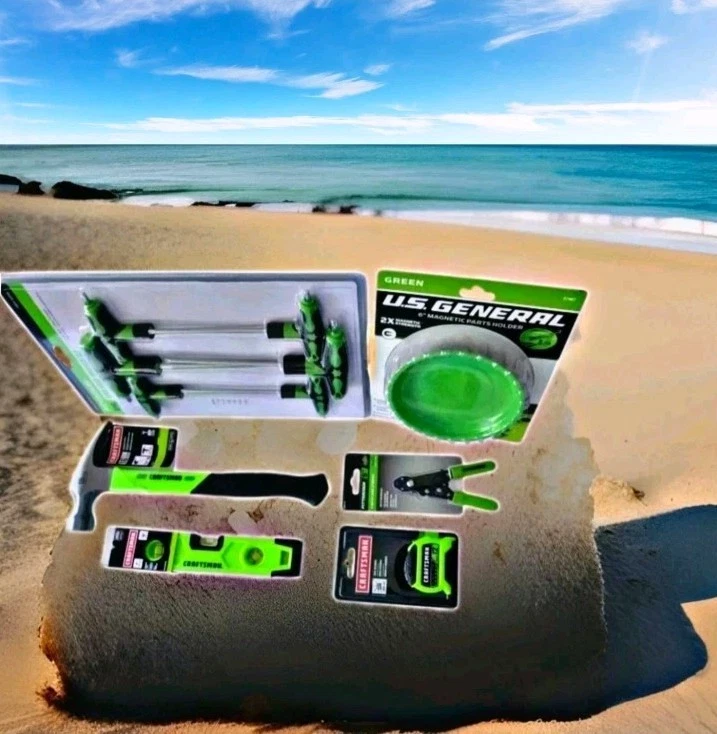 Combo hand tools green. 6 Units - Image 4 of 4