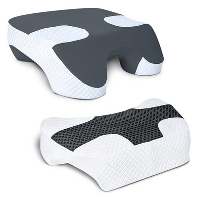 SAHEYER Side Sleeper Pillow with Arm Hole, Upgraded Shoulder Relief System...