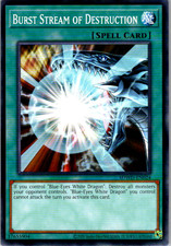 Burst Stream of Destruction Common Structure Deck: Blue-Eyes White Destiny SDWD-